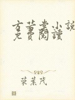 方若棠小说全文免费阅读