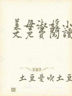 美母淑媛小说全文免费阅读