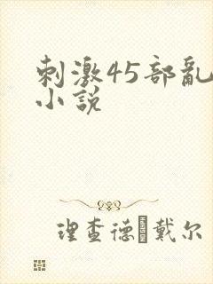刺激45部乱亲小说封面