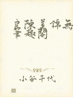 良陈美锦无弹窗笔趣阁