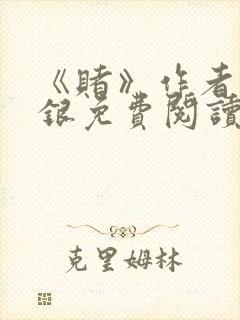 《赌》作者木口银免费阅读封面