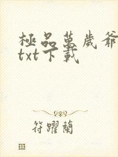 极品万岁爷完本txt下载