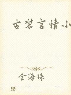 古装言情小说