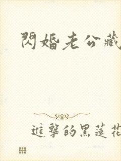 闪婚老公藏不住封面