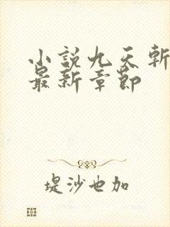 小说九天斩神诀最新章节封面
