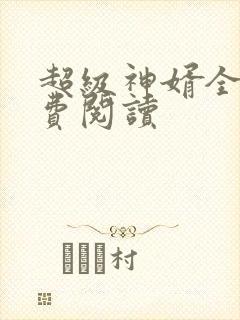 超级神婿全文免费阅读封面