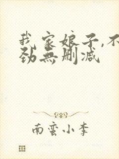 我家娘子,不对劲无删减封面