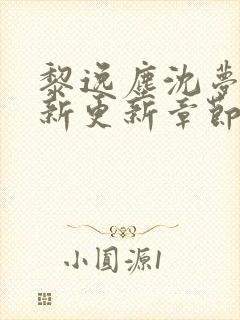 黎逸尘沈梦茹最新更新章节笔趣阁