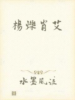 杨烁肖艾封面