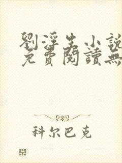 刘浮生小说全文免费阅读无弹窗