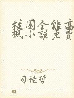 校园全能高手季枫小说免费阅读封面