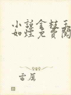 小说金枝玉叶柳如烟免费阅读最新章封面