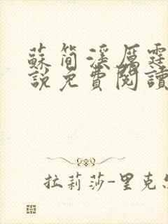 苏简溪厉霆骁小说免费阅读无弹窗
