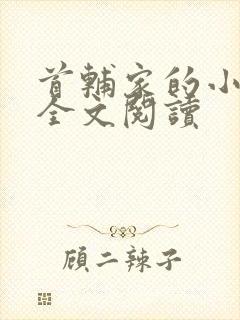 首辅家的小娇娘全文阅读