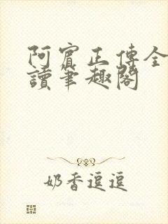 阿宾正传全文阅读笔趣阁