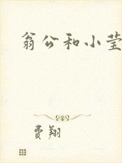 翁公和小莹