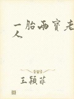 一胎两宝老婆大人