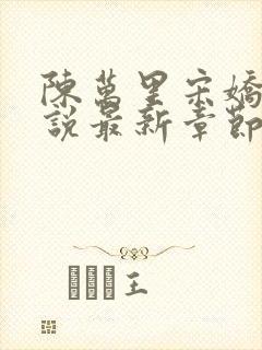 陈万里宋娇娇小说最新章节阅读全文封面