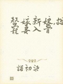 替嫁新娘,总裁宠妻入骨