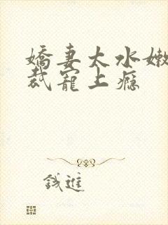 娇妻太水嫩,总裁宠上瘾封面