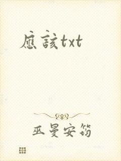 应该txt