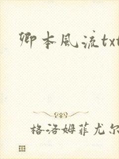 卿本风流txt