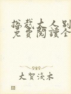 总裁大人别太坏免费阅读全文