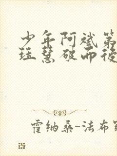 少年阿斌第二部珏慧破而后立