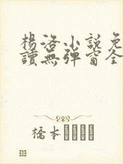 杨洛小说免费阅读无弹窗全文