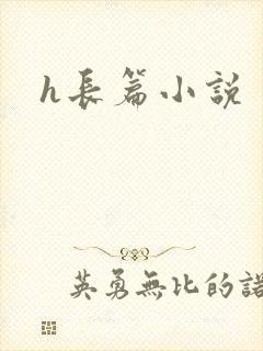 h长篇小说