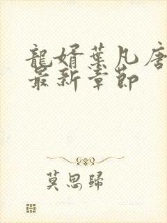 龙婿叶凡唐若雪最新章节封面