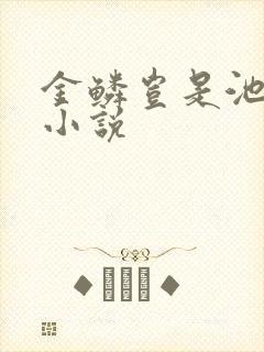 金鳞岂是池中物小说封面