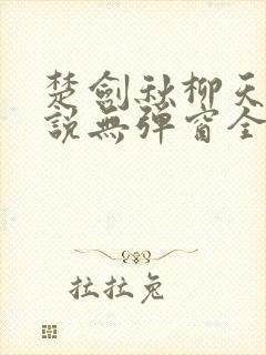 楚剑秋柳天瑶小说无弹窗全文免费阅读