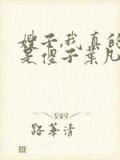 嫂子,我真的不是傻子叶凡免费阅读