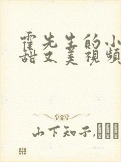 霍先生的小祖宗甜又美视频