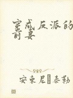 穿成反派的炮灰前妻
