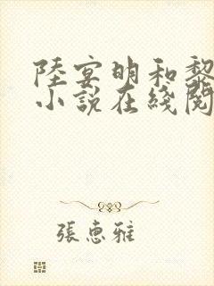 陆宴明和黎甄的小说在线阅读