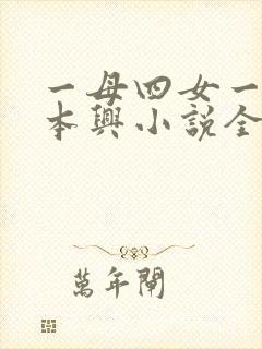 一母四女一婿胡本兴小说全集