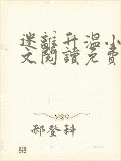 迷离升温小说全文阅读免费无弹窗