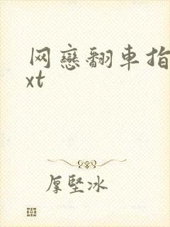 网恋翻车指南txt
