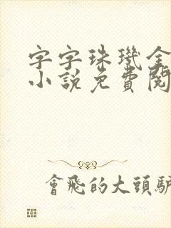 字字珠玑金银花小说免费阅读