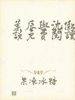 叶辰与沈傲雪小说免费阅读无弹窗