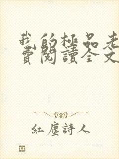 我的极品老婆免费阅读全文小说