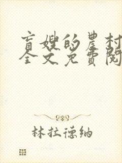 盲嫂的农村小说全文免费阅读封面