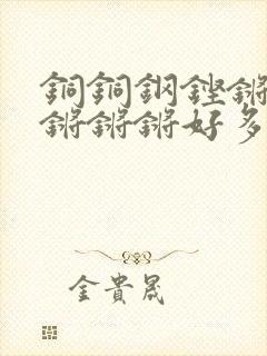 铜铜钢铿锵锵锵锵锵锵好多少阅读