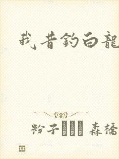 我昔钓白龙封面