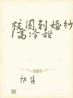 校园到婚纱1V1高冷甜