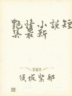 艳情小说短篇合集最新