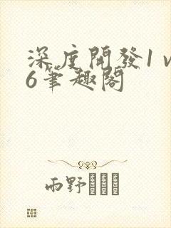 深度开发1 v6笔趣阁
