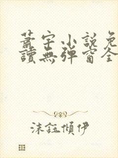 萧宇小说免费阅读无弹窗全文